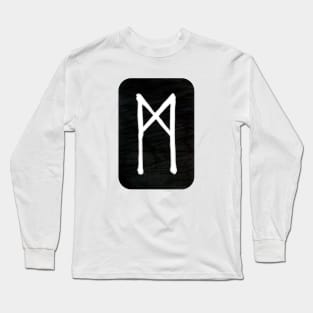 Mannaz | Elder Futhark Runes Long Sleeve T-Shirt